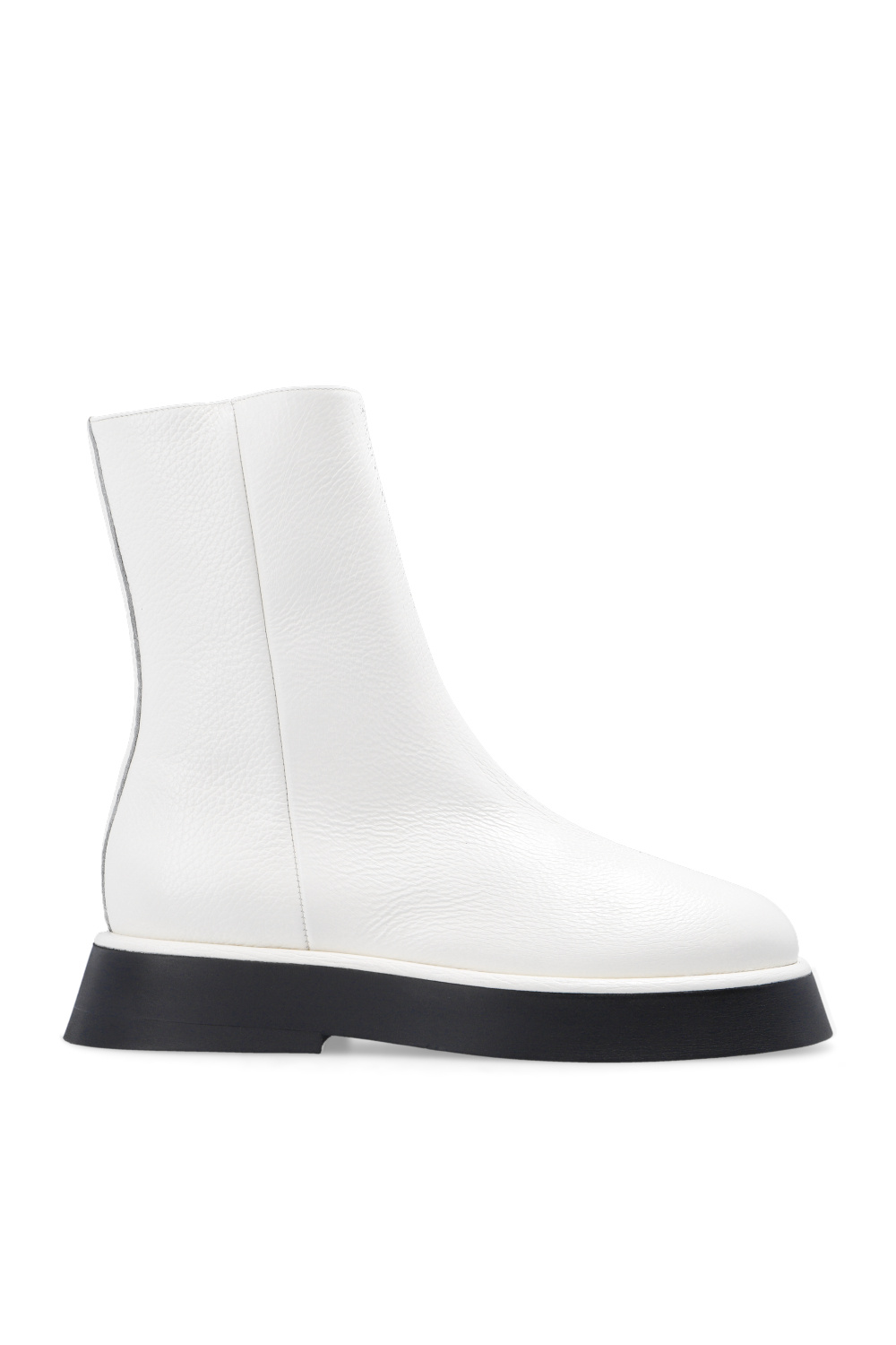 wandler rosa leather ankle boots